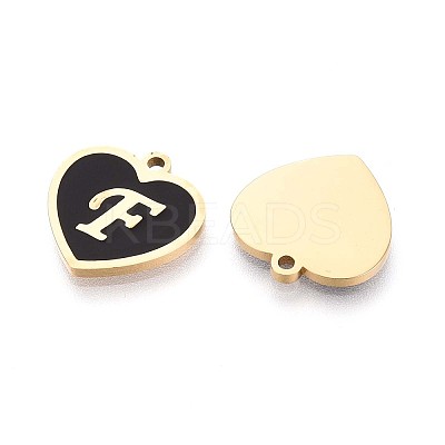 26Pcs 304 Stainless Steel Enamel Pendants STAS-T064-70G-1