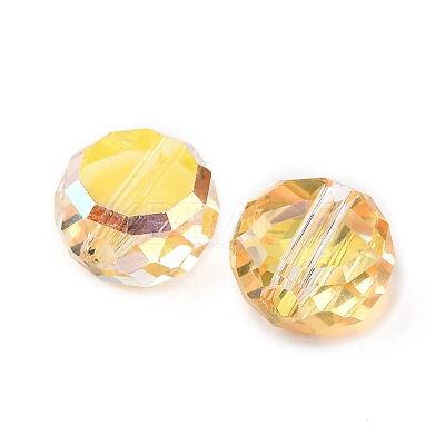 Electroplate Glass Beads EGLA-U003-01A-HP04-1