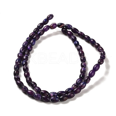 Synthetic Regalite/Imperial Jasper/Sea Sediment Jasper Beads Strands G-F765-J02-01-1