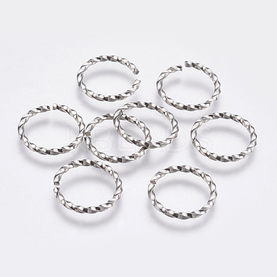 Tarnish Resistant 304 Stainless Steel Open Jump Rings LS-STAS-G174-02P-1