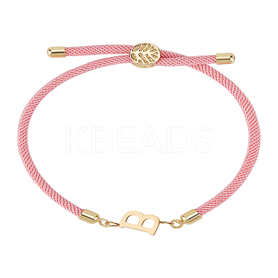 1Pc Adjustable Nylon Cord Slider Bracelets for Women BJEW-LP0001-32B-03-1
