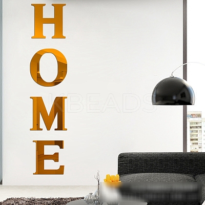 Mirror Wall Stickers DIY-WH0210-56D-1