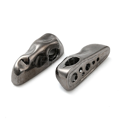 Brass European Bead KK-H455-02B-1