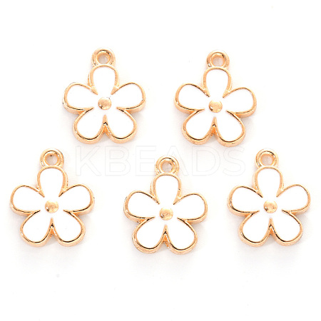 Alloy Enamel Charms ENAM-R059-02C-RS-1