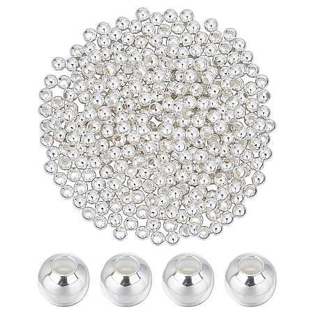 350Pcs Brass Beads KK-PH0014-27-1