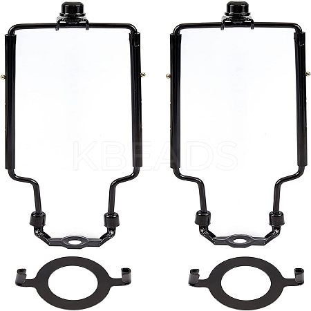 Iron Lamp Shade Harp Holder AJEW-OC0002-06-1