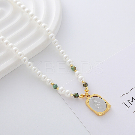 Fashionable 304 Stainless Steel Pendant Neacklaces GI7024-2-1