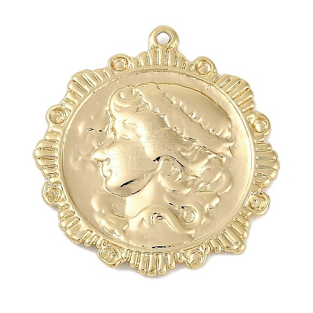 Brass Pendants X-KK-I719-22G-1