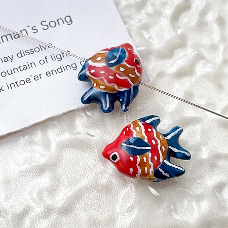 Handmade Porcelain Beads PW-WG52263-08-1