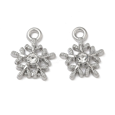 Christmas Alloy Crystal Rhinestone Pendants FIND-L026-01J-P-1