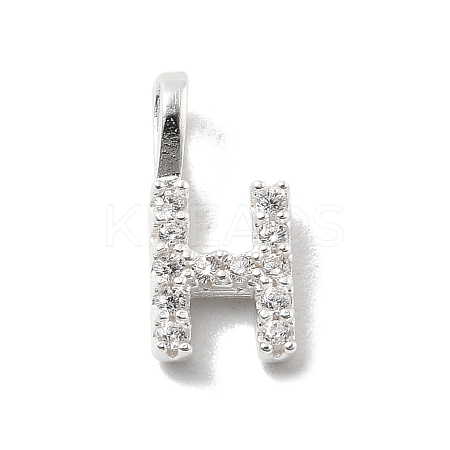 925 Sterling Silver with Cubic Zirconia Charms STER-Q004-01H-S-1