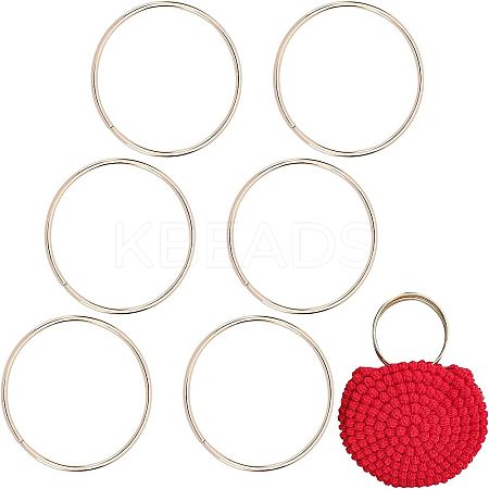 Round/Circular Ring Iron Purse Handles FIND-CA0001-12G-1