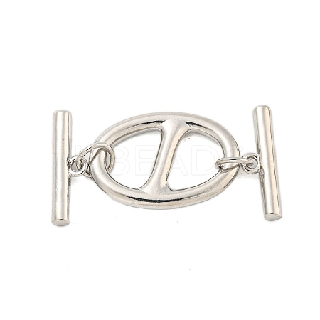 Brass Toggle Clasps KK-A223-03P-1