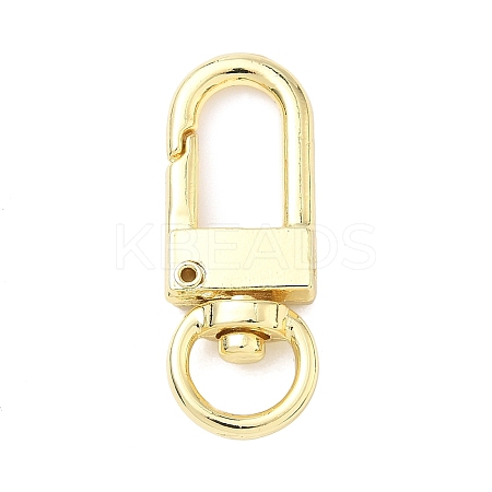 Brass Swivel Clasps KK-C156-07G-1
