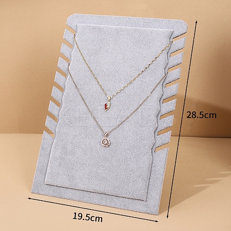 Velvet Necklace Display Stands PW-WG51376-04-1