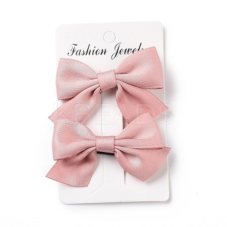 Solid Color Bowknot Cloth Alligator Hair Clip PHAR-D013-04A-1