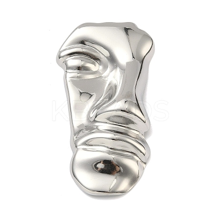 304 Stainless Steel Big Pendants STAS-Z192-03P-1