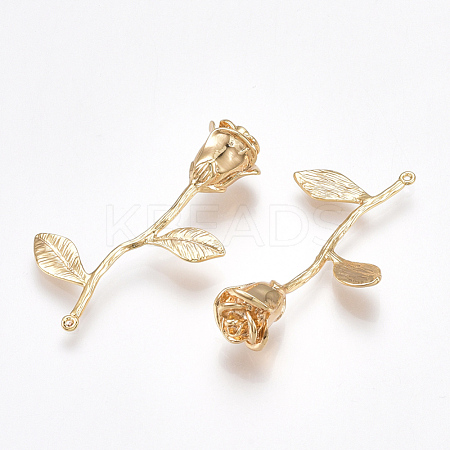 Brass Pendants KK-T038-159G-1