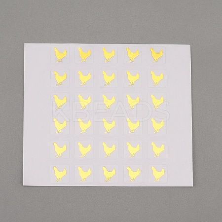 Paper Self Adhesive Cartoon Stickers LS-DIY-WH0283-20B-02-1