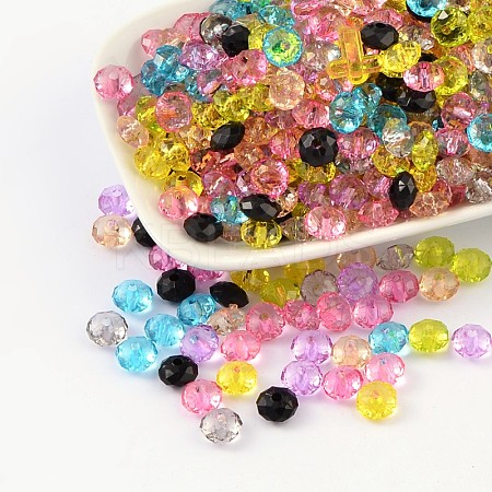 Transparent Acrylic Beads Y-PL408Y-1