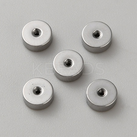 Non-Tarnish 304 Stainless Steel Pierced Earring Backs Replacement FIND-WH20004-15A-P-1