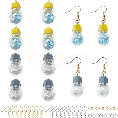 DIY Resin Dangle Earring Making Kits DIY-NB0005-53-1