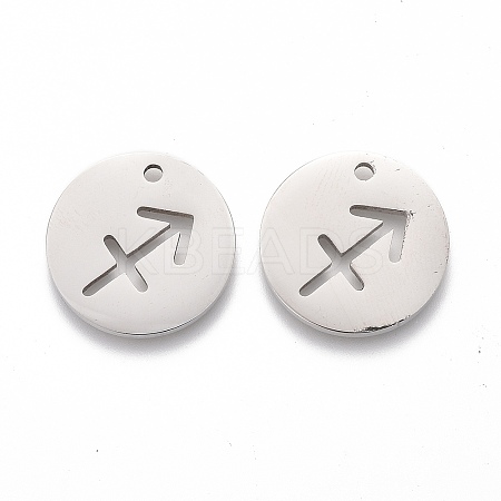 Tarnish Resistant 201 Stainless Steel Pendants LS-STAS-Z001-B-12P-1