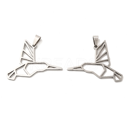 Non-Tarnish 201 Stainless Steel Pendants STAS-K251-047P-1