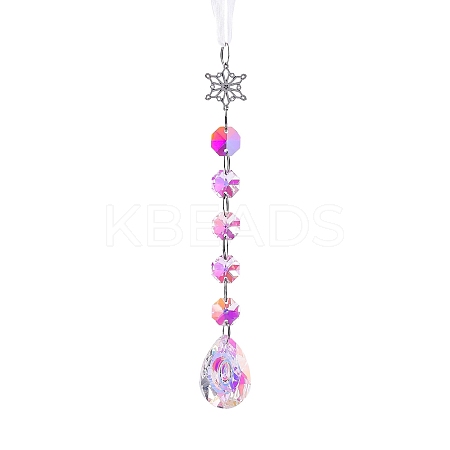 Metal Snowflake Hanging Ornaments PW-WGEE7F3-06-1