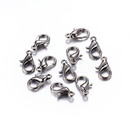 Zinc Alloy Lobster Claw Clasps E106-B-NF-1