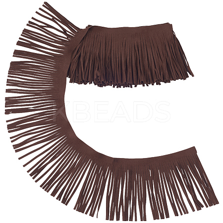1Pc Suede Fabric Tassels Ribbon OCOR-GF0005-60A-04-1