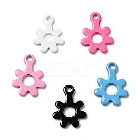 Spray Painted 201 Stainless Steel Charms STAS-G304-22-1