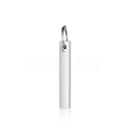 Anti-Tarnish 304 Stainless Steel Pendants STAS-I311-14C-P-1