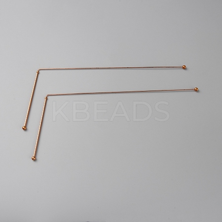 Brass Dowsing Rods for Energy Water Seeking AJEW-WH0348-118-1