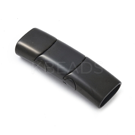 Ion Plating(IP) 316 Surgical Stainless Steel Magnetic Clasps with Glue-in Ends STAS-F269-04B-02-1