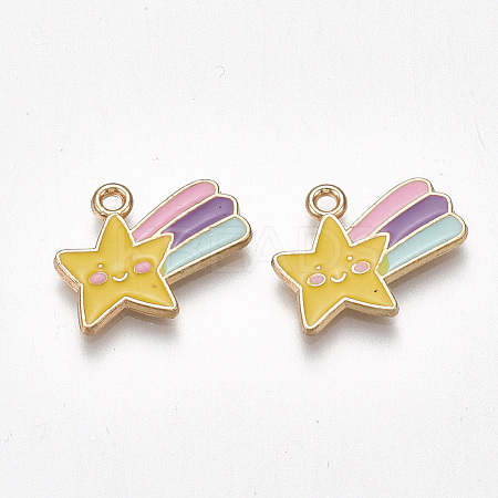 Alloy Charms LS-X-ENAM-S115-099-1