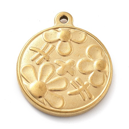 304 Stainless Steel Pendants LS-STAS-I327-07G-1