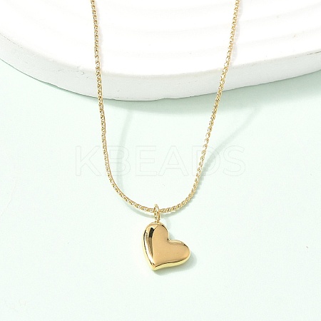 304 Stainless Steel Pendant Necklaces for Women NJEW-U040-02B-G-1