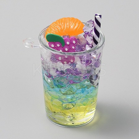 Transparent Acrylic Pendants LS-OACR-WH20007-01C-13-1