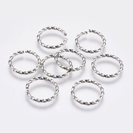 Tarnish Resistant 304 Stainless Steel Open Jump Rings LS-STAS-G174-02P-1