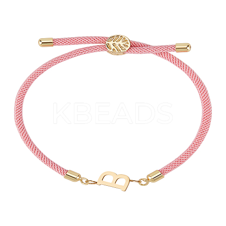 1Pc Adjustable Nylon Cord Slider Bracelets for Women BJEW-LP0001-32B-03-1
