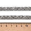 Tarnish Resistant 304 Stainless Steel Necklace Men's Byzantine Chain Necklaces NJEW-H411-26-4