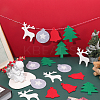 Christmas Cloth Flag Banners DIY-WH0401-91-4