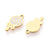304 Stainless Steel Enamel Charms STAS-T065-59G-01-2