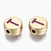 Alloy Enamel Beads ENAM-S122-029T-RS-2
