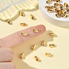 SHEGRACE Brass Beads XGRQ1A263-304G-5