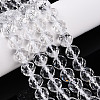 Natural Quartz Crystal Beads Strands G-S345-8mm-35-1