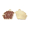 Alloy Enamel Pendants ENAM-D046-22G-01-1