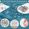 167Pcs 20 Style Tibetan Style Alloy European Beads TIBEB-NB0001-32-4