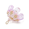 Glass & Seed Beads Pendants PALLOY-MZ00648-04-4